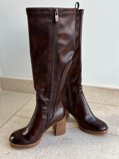 MT Chocolate Leila Boots