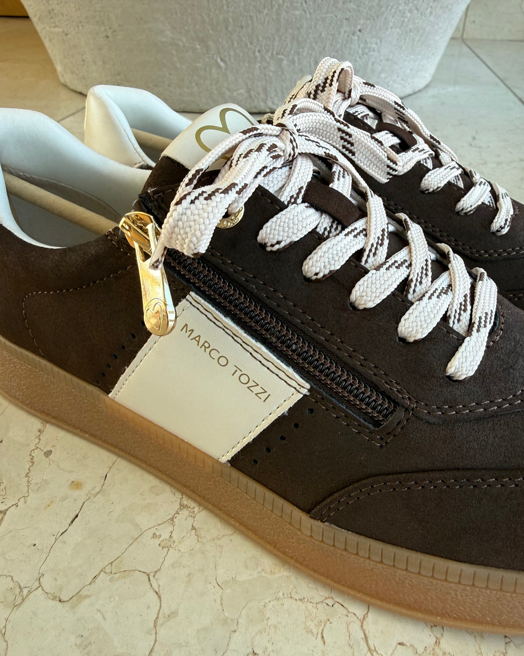 MT Chocolate Zip Trainers