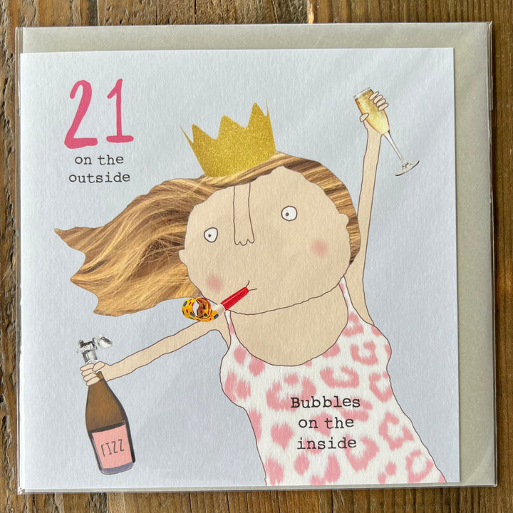 '21 On The Outside' Card