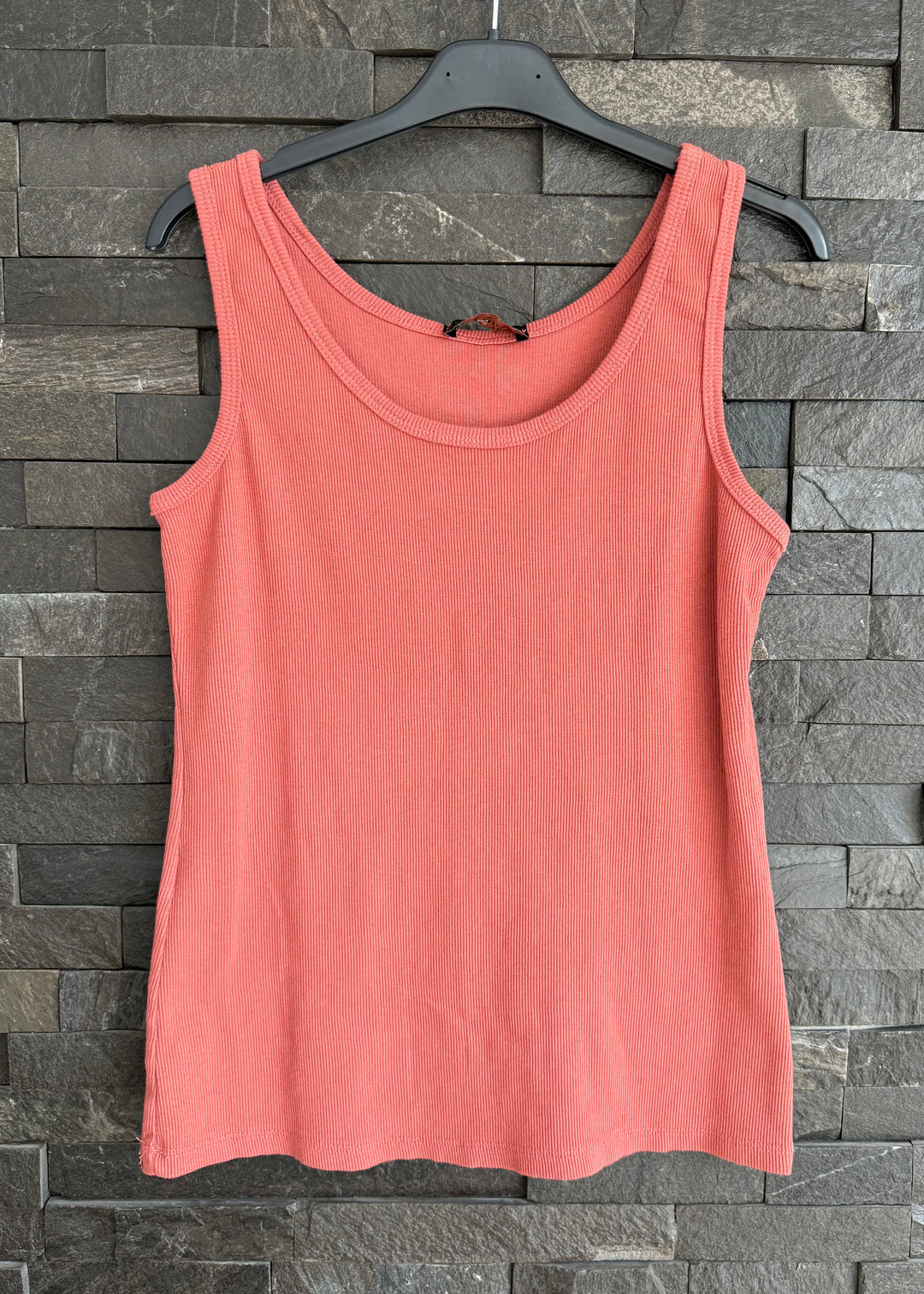 Plain Ribbed Vest - Various Colours