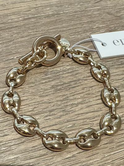 Gold Duo Link Bracelet