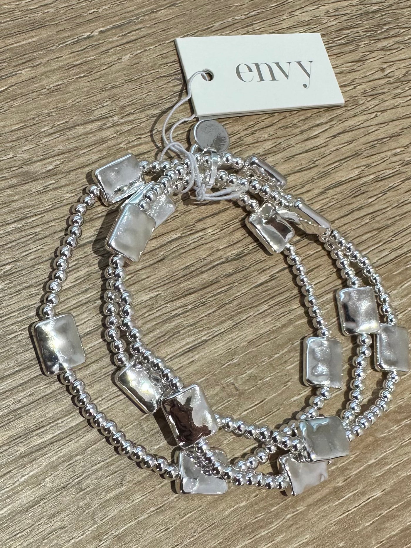 Silver Layered Trinny Bracelet