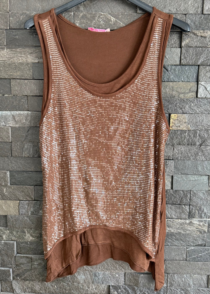 Sequin Front Vest