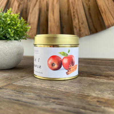 Apple & Cinnamon Candle Tin