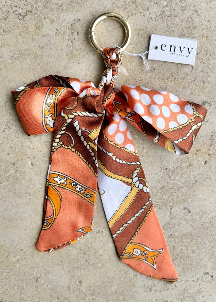 Silky Ribbon Bag Charm