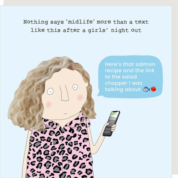 'Midlife Text' Card