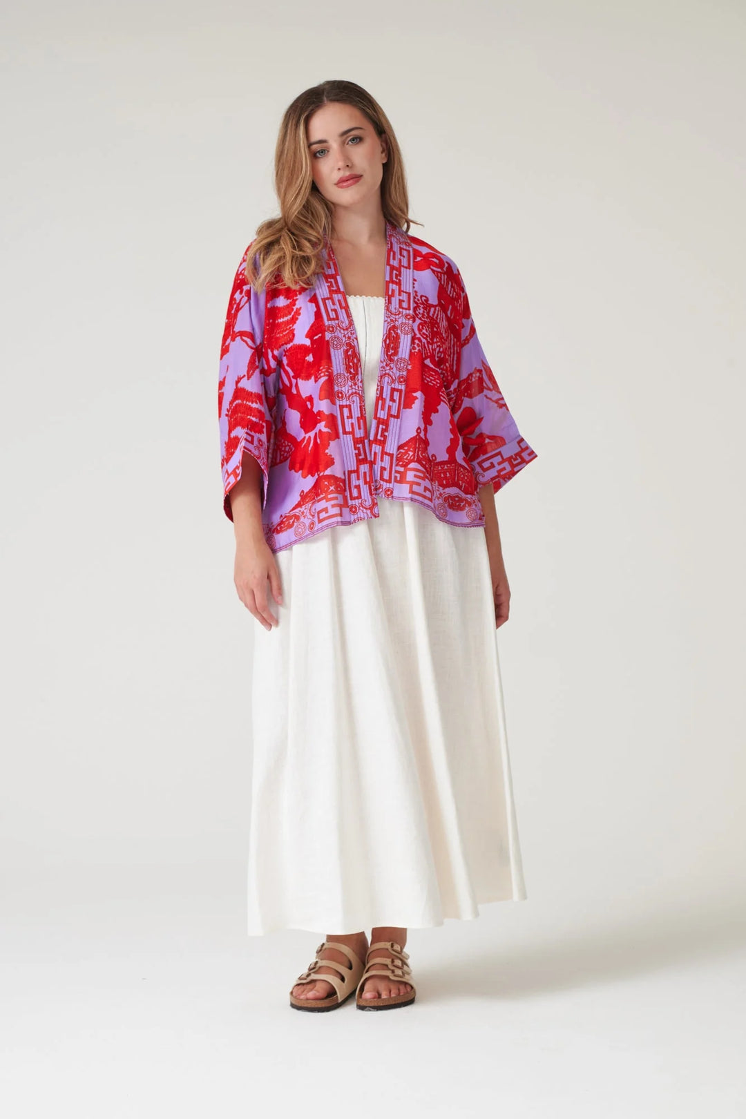 Giant Willow Violet Kimono