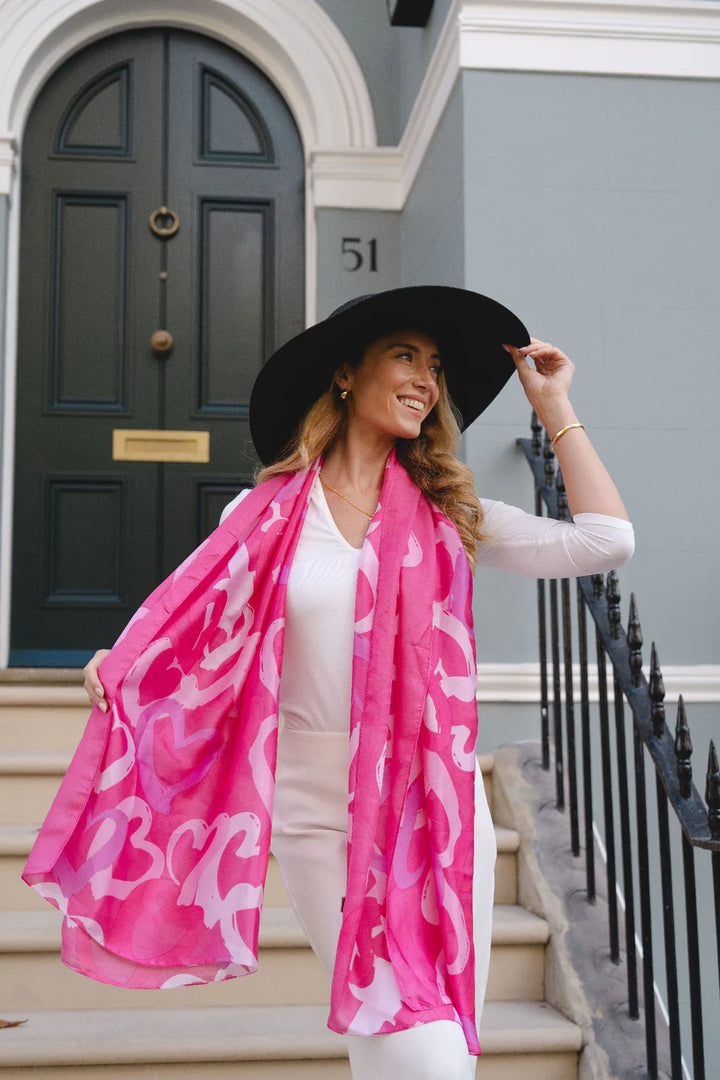 Black Diamante Wide Brim Hat