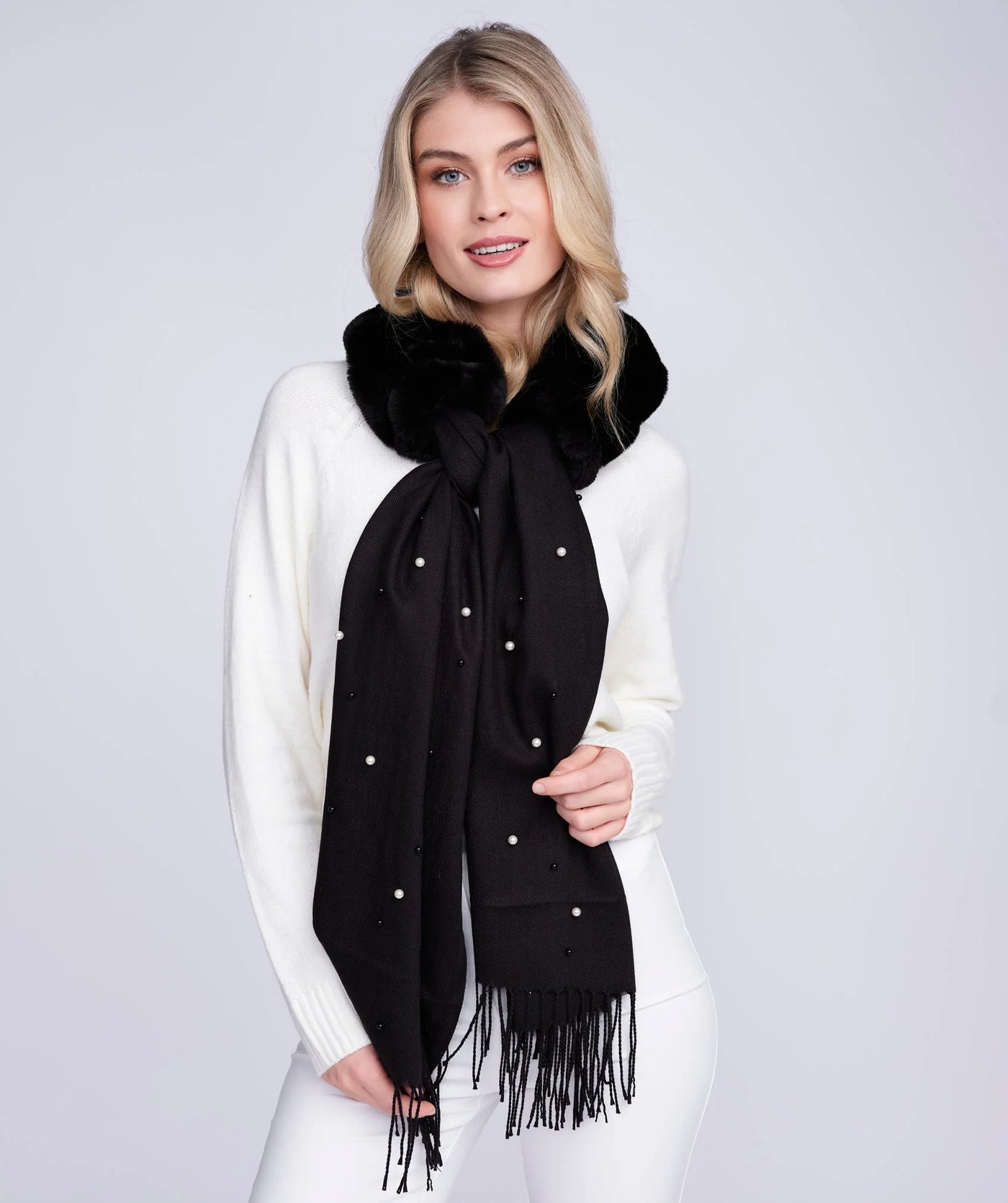 Houston Scarf - Black