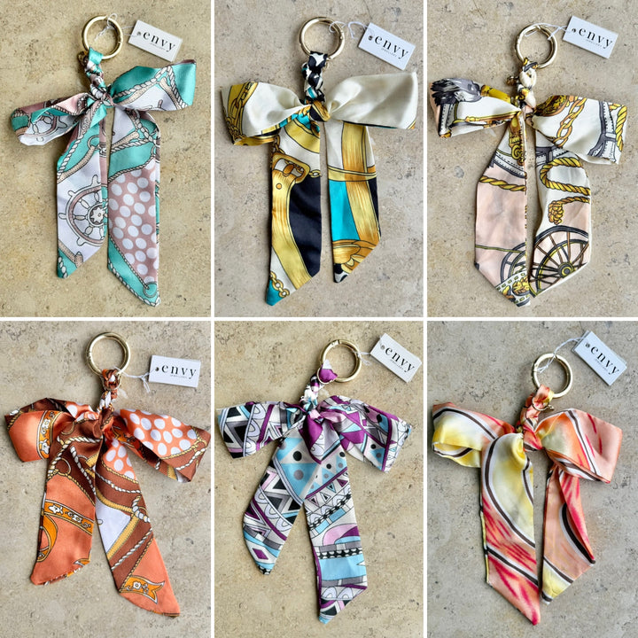 Silky Ribbon Bag Charm