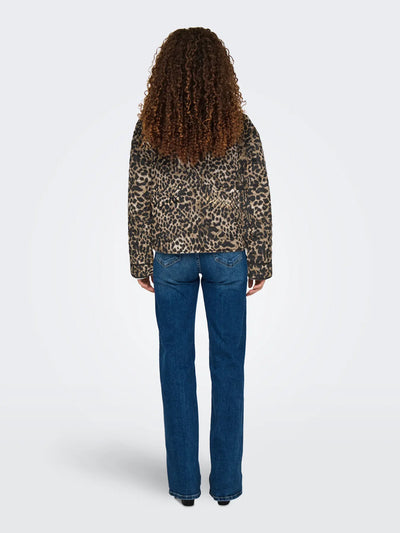 ONLY Leopard Quilted Hallie Jacket