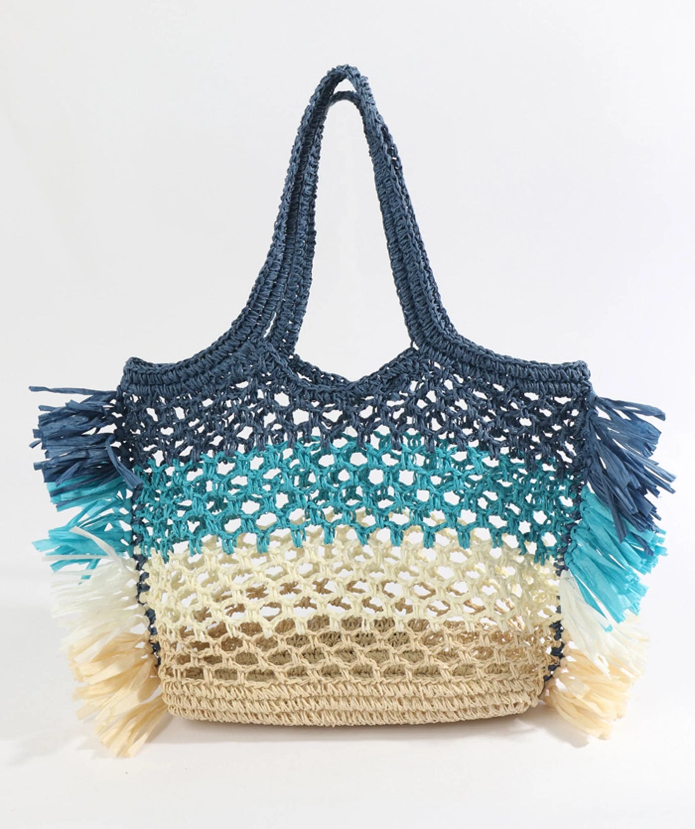 Blue Kiaro Beach Bag