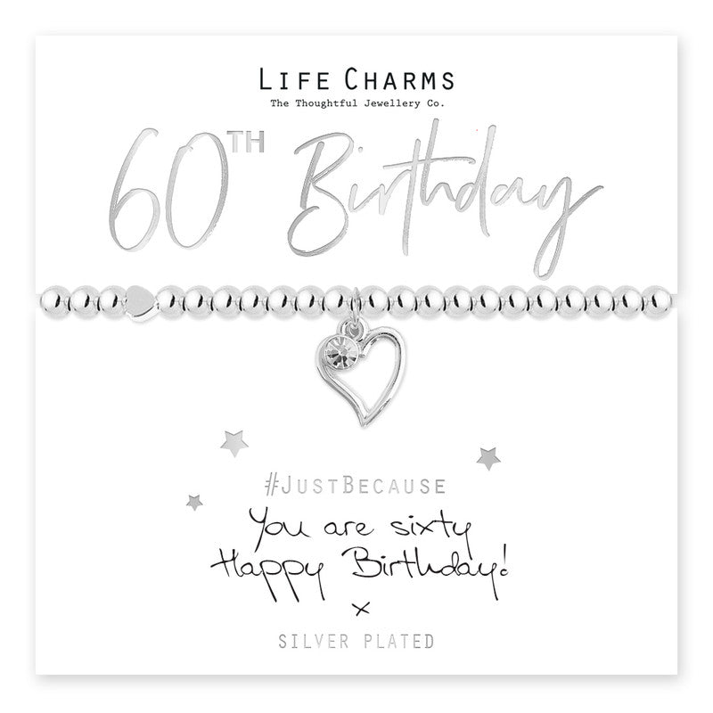 Life Charms - 60th Birthday Bracelet