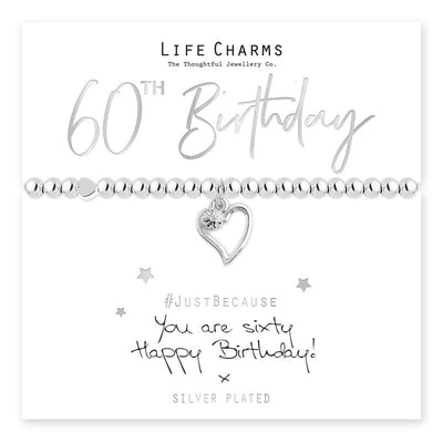 Life Charms - 60th Birthday Bracelet