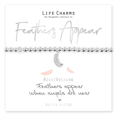 Life Charms - Feathers Appear Bracelet