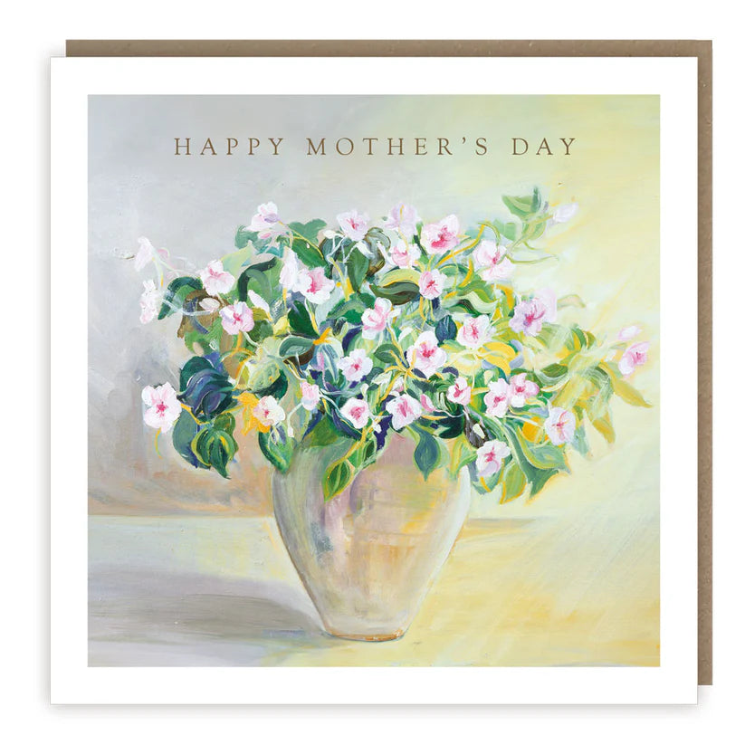 Happy Mothers Day Flowers Card