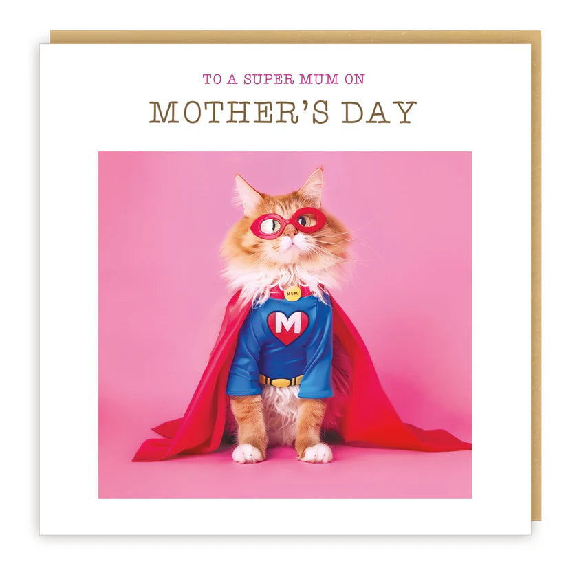 Supermum Mothers Day Card