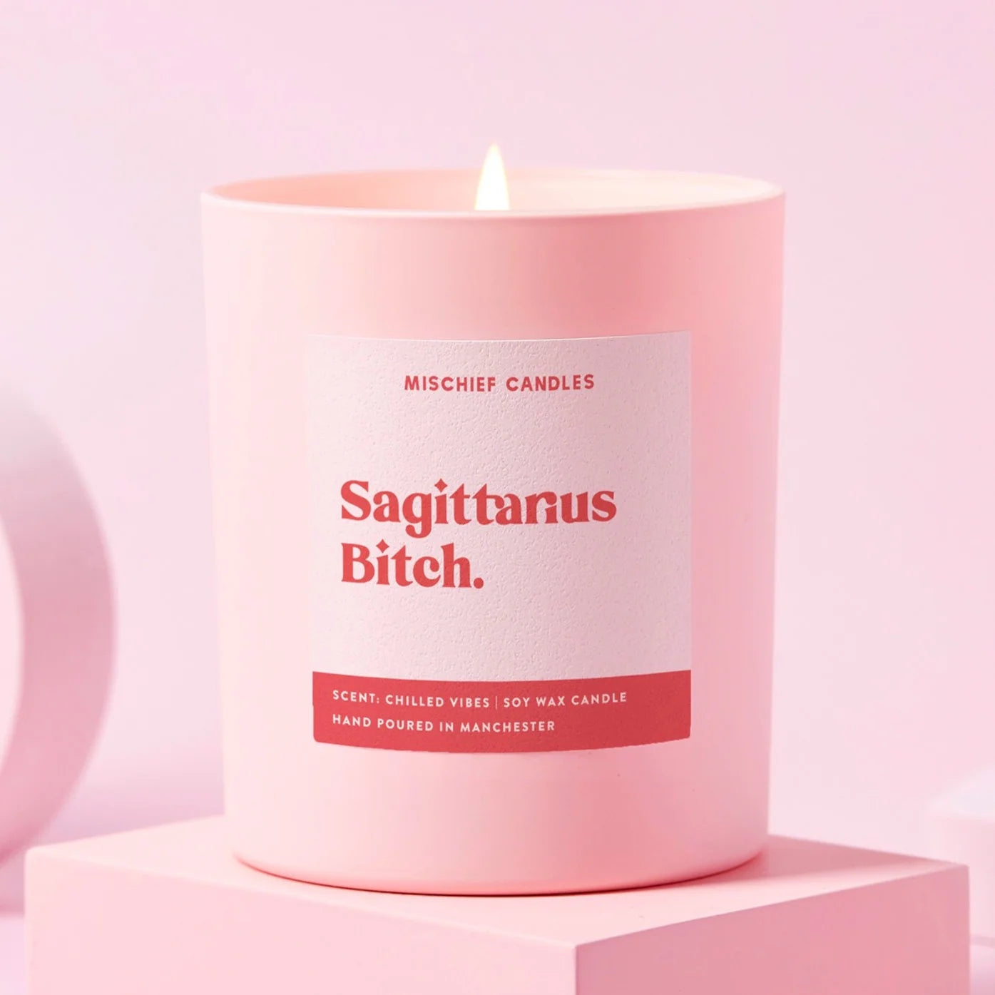 Sagittarius B***h Candle