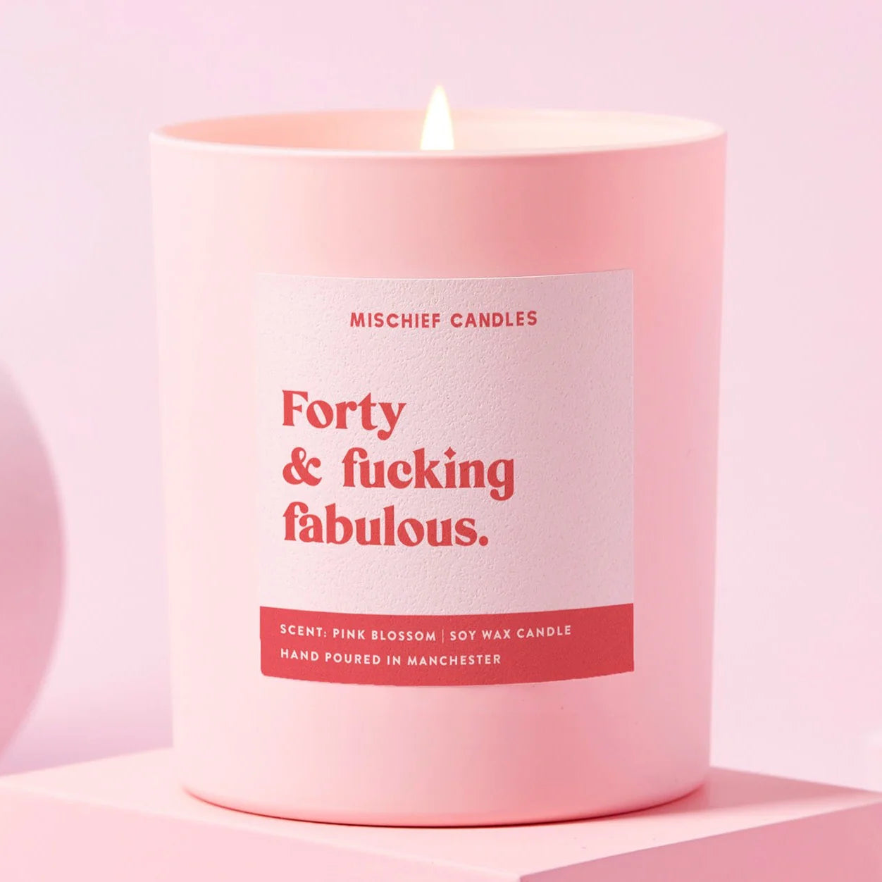 40 & F**king Fabulous Candle