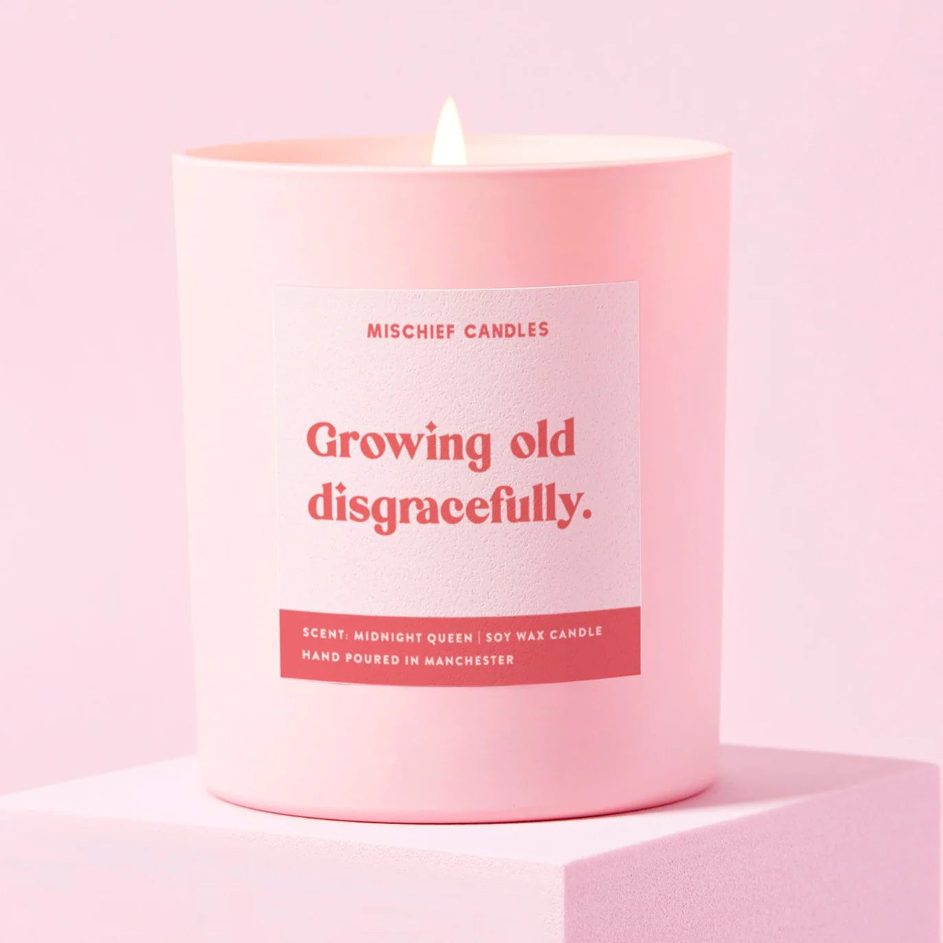 Growing Old Disgracefully Candle