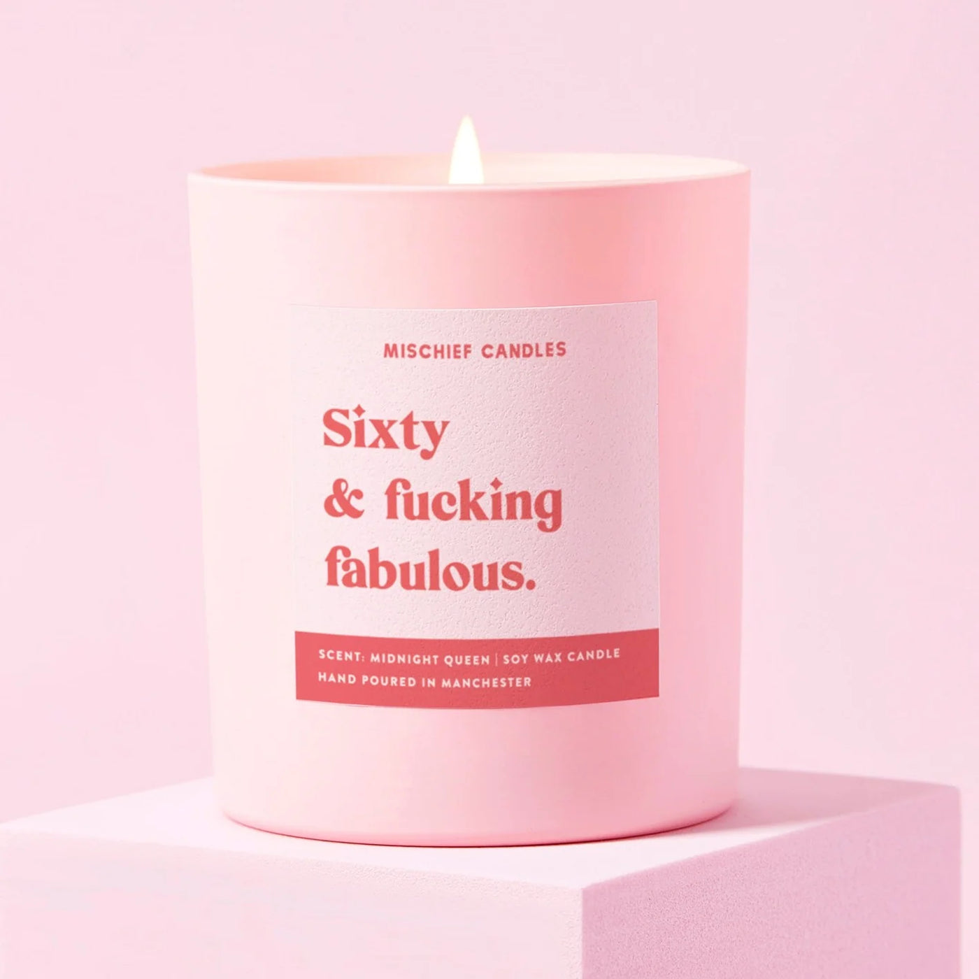 60 & F**king Fabulous Candle