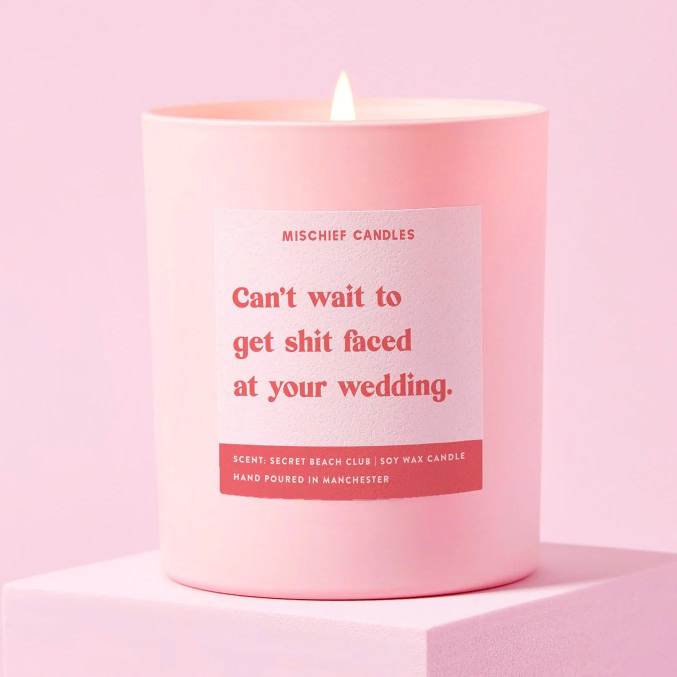 S**t Faced At Your Wedding Candle