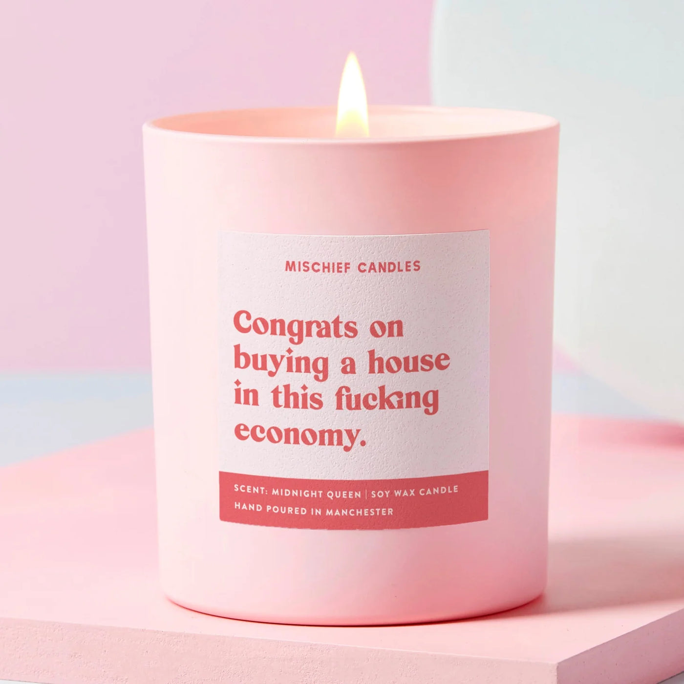 Congrats On Buying A House Candle