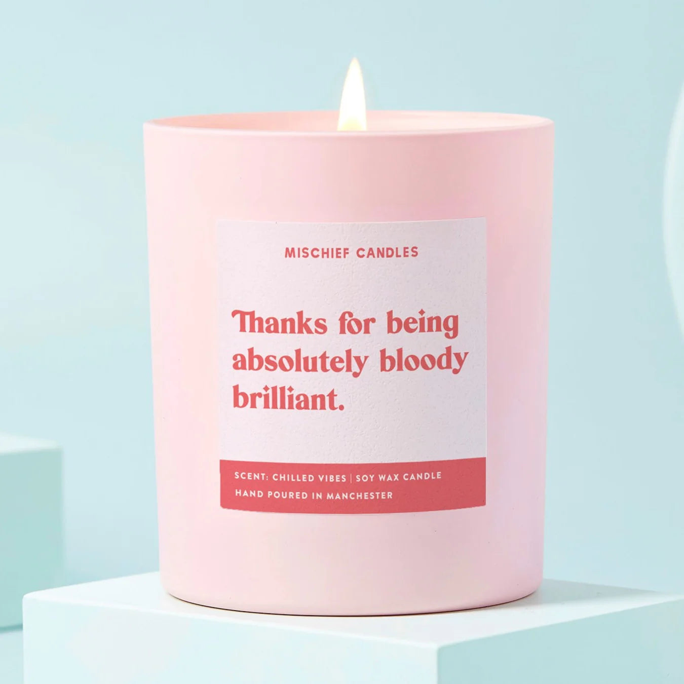 Thanks For Being Bloody Brilliant Candle