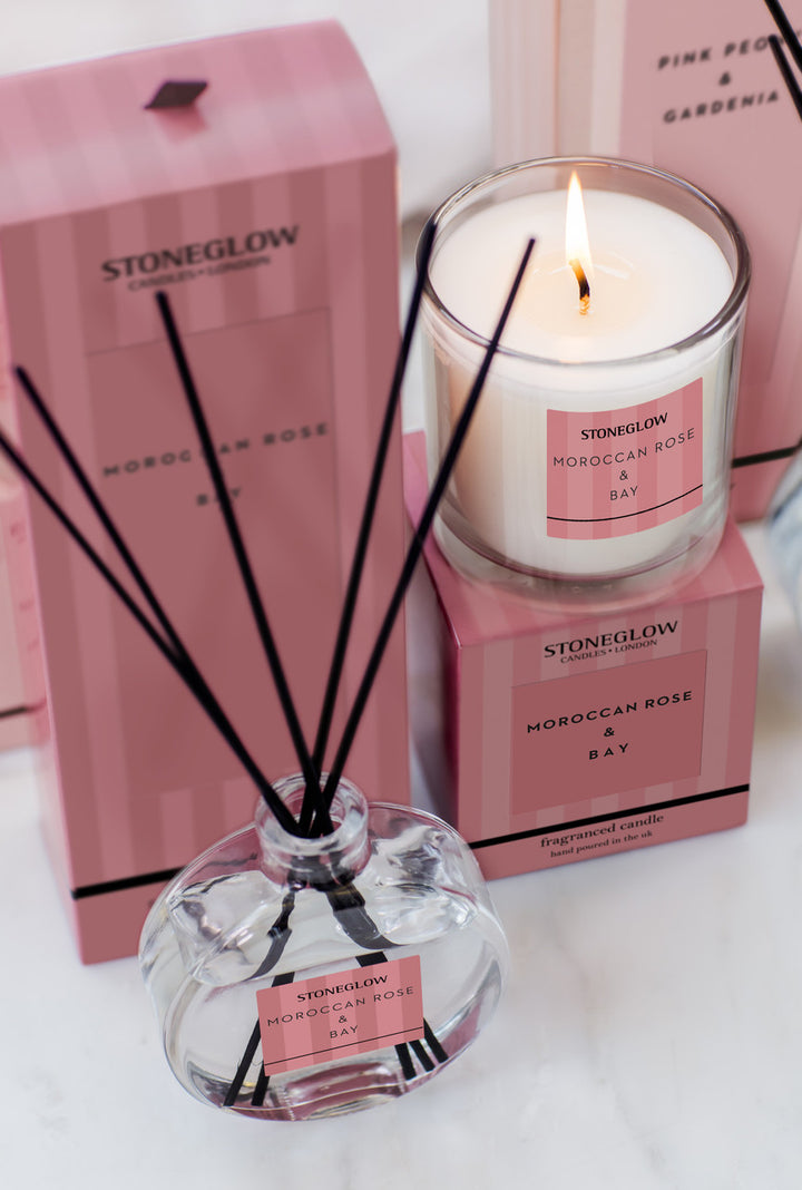 Moroccan Rose & Bay Candle
