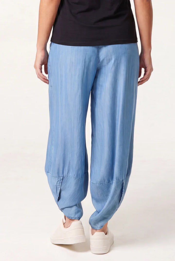 Light Denim Cocoon Trousers