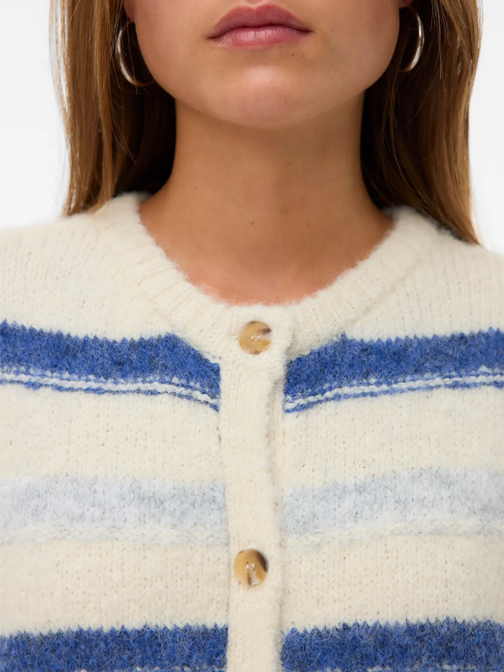 Vero Moda Stripe Knit Waistcoat