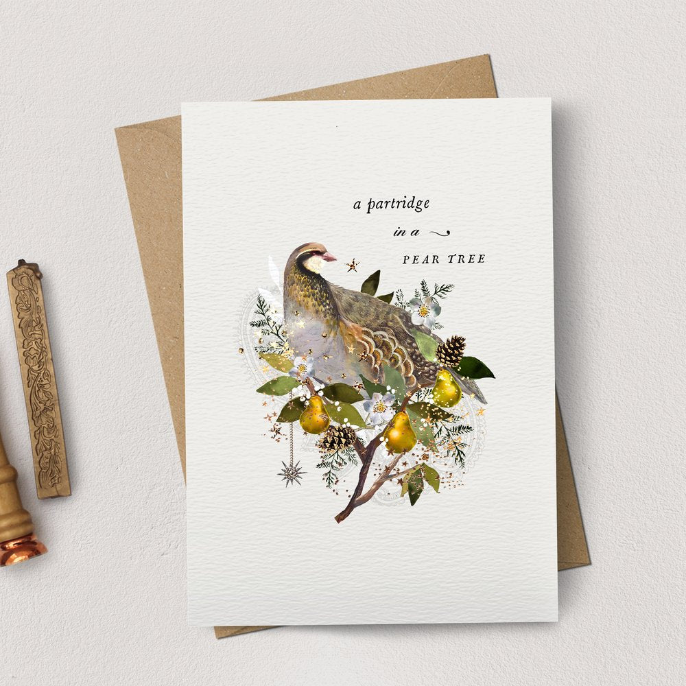 Partridge In A Pear Tree Card