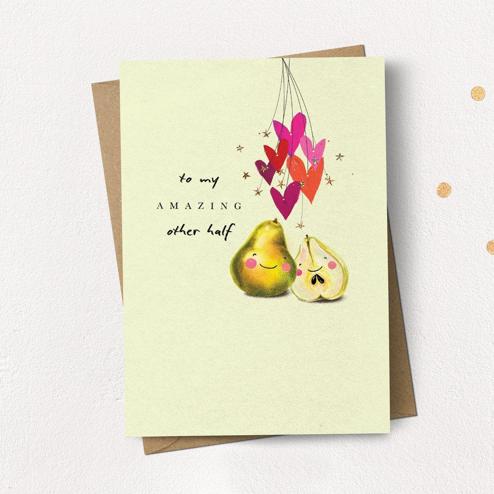 Amazing Other Half Pears Card