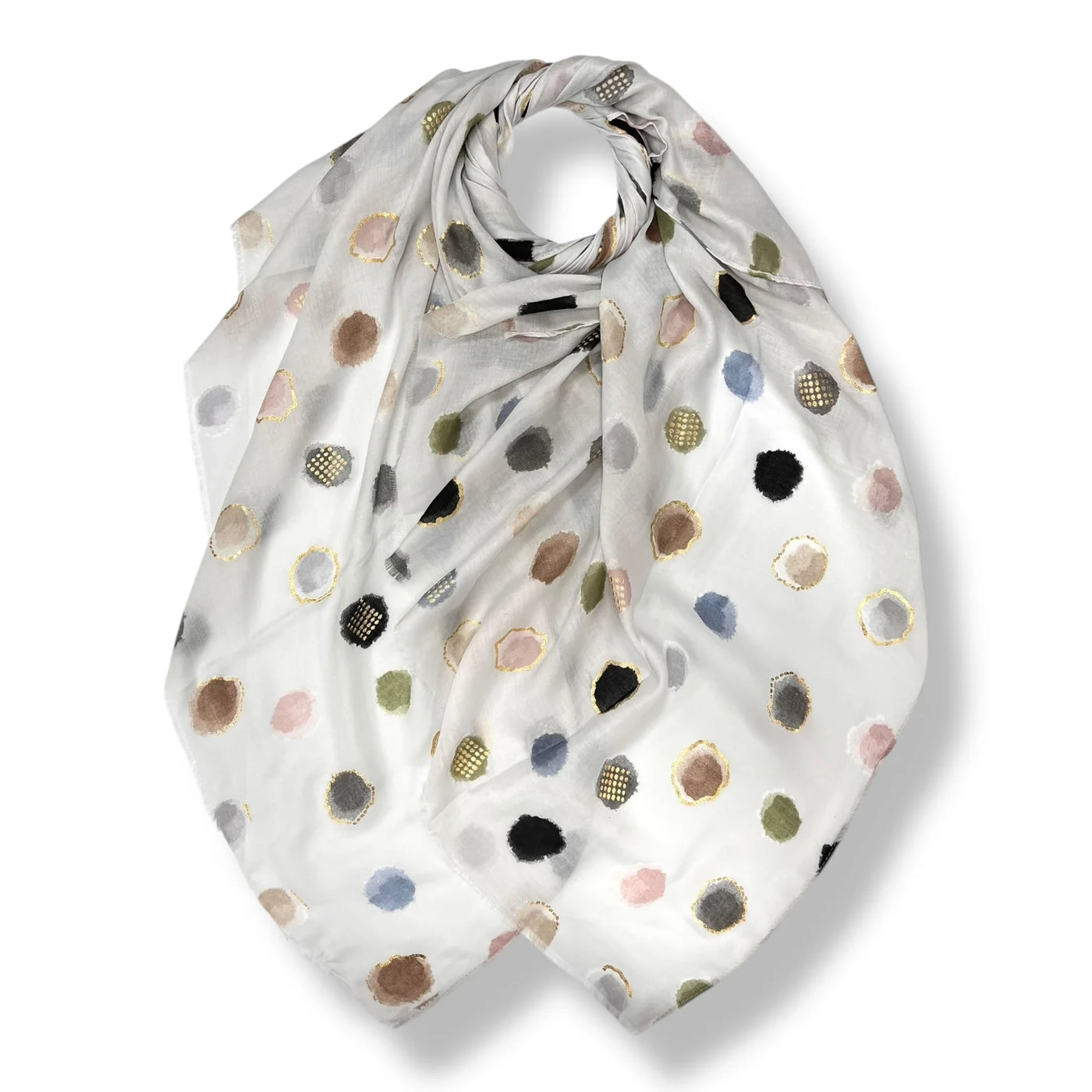 Watercolour Spots Scarf