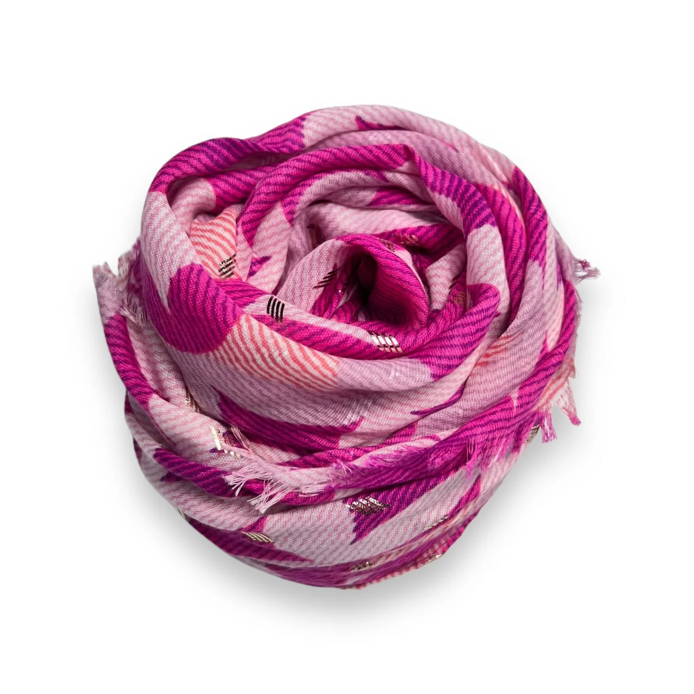 Pink Retro Star Scarf