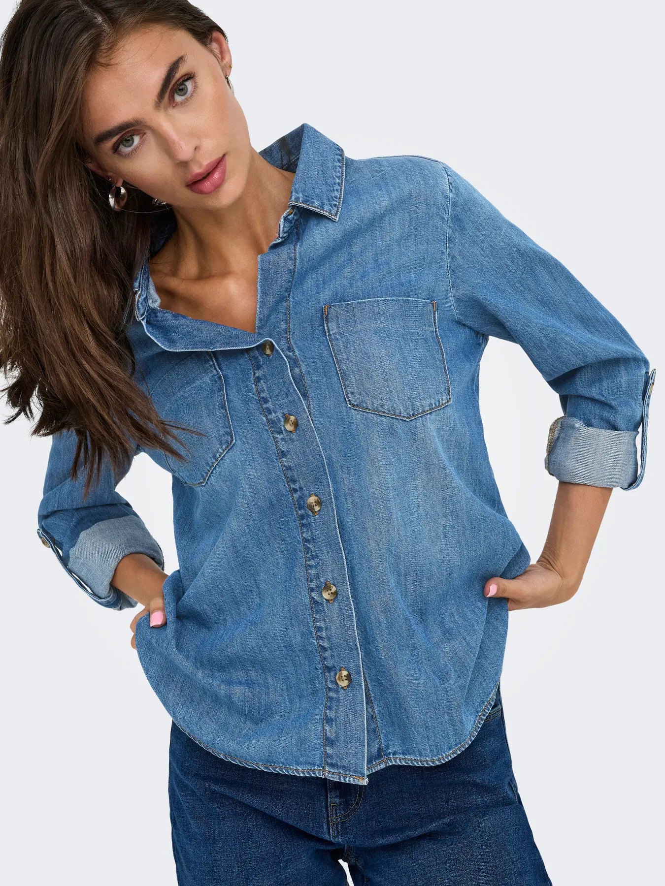 ONLY Yasmin Denim Shirt