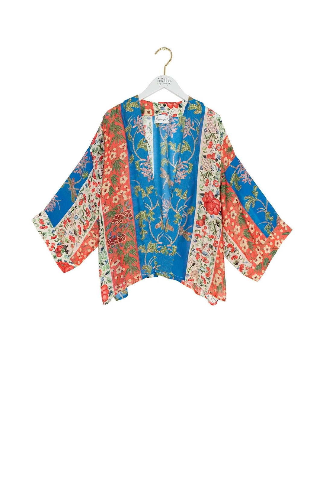 Ribbons Cobalt Kimono