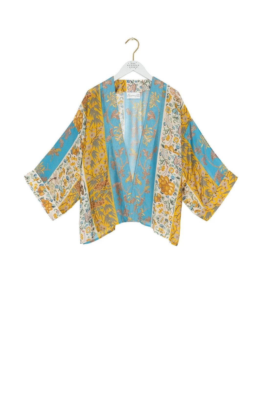 Ribbons Gold Kimono