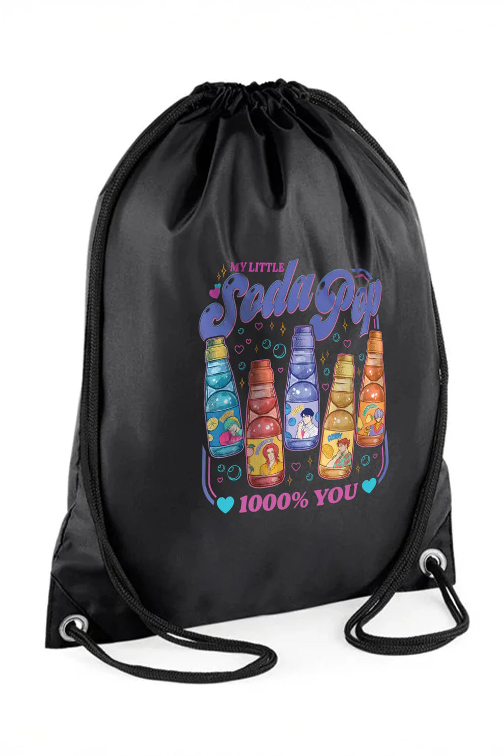 Black Kids Soda Pop PE Bag