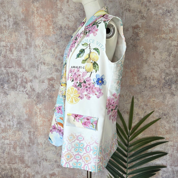 La Dolce Vita Sleeveless Blazer