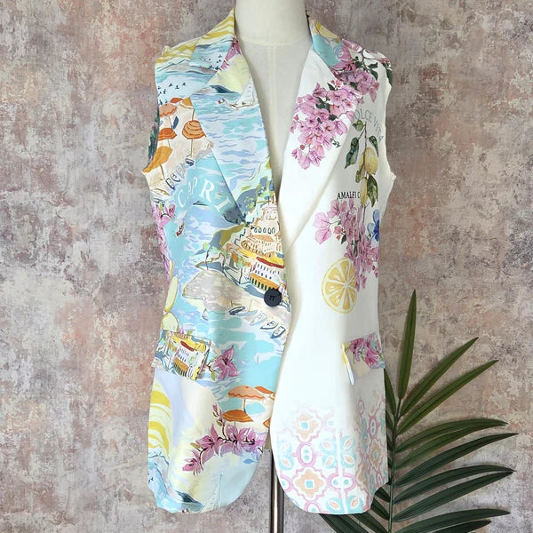 La Dolce Vita Sleeveless Blazer