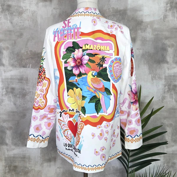 White Amazonia Blazer