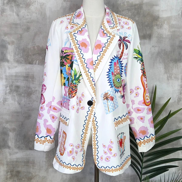 White Amazonia Blazer