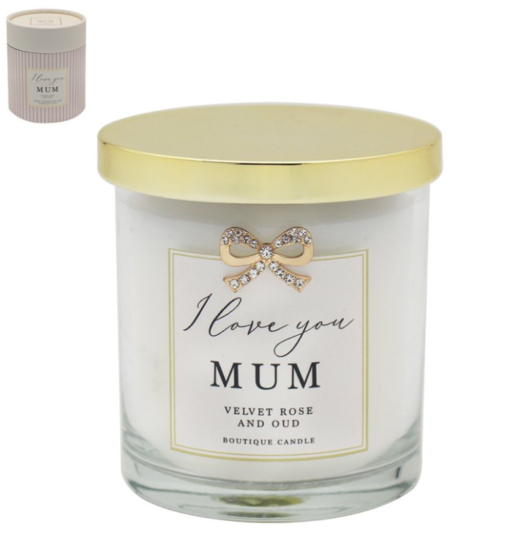 'Love You Mum' Candle
