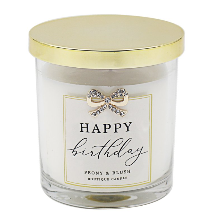 'Happy Birthday' Candle