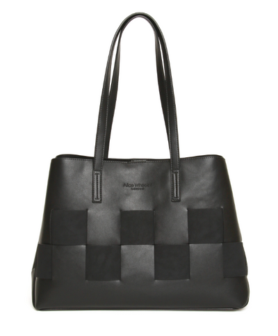 AW Black Milan Tote Bag