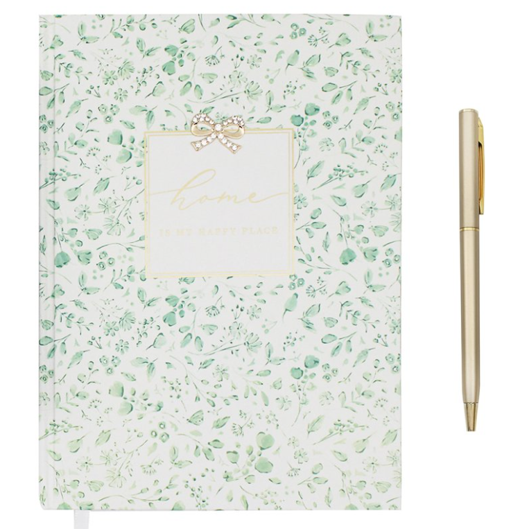 'Home Is My Happy Place' Notebook & Pen Set