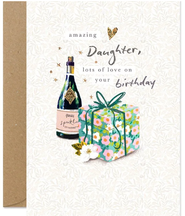 Daughter Birthday Fizz & Gift Card