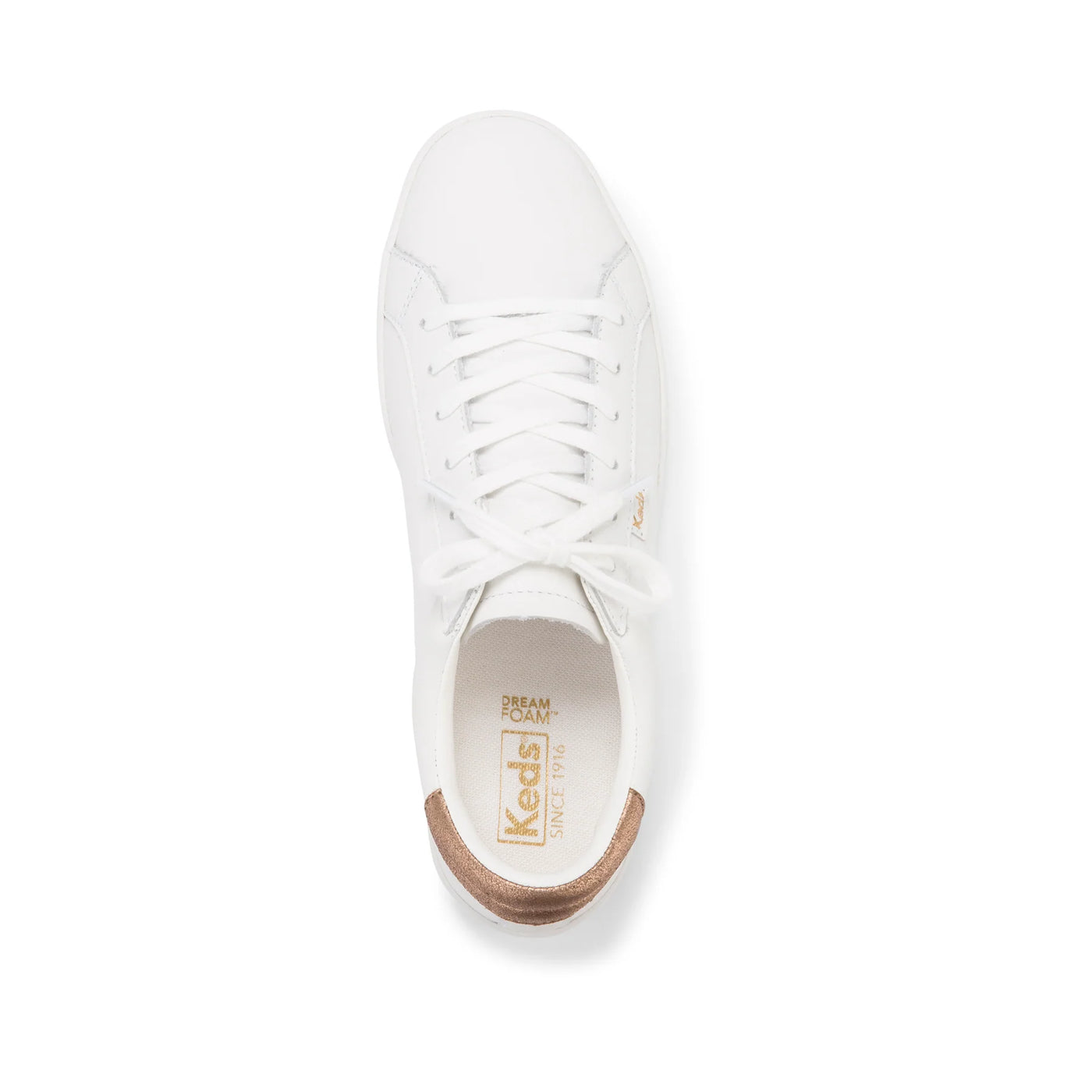 Keds Ace Rose Gold Tab Trainers