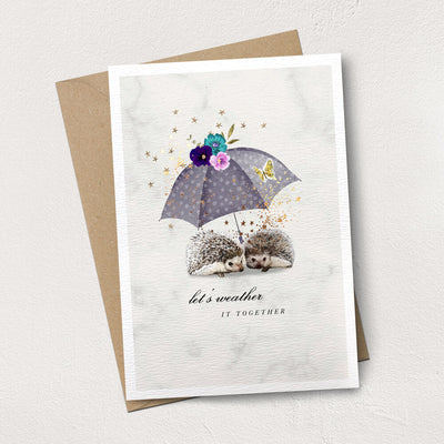 Let's Weather It Together Card